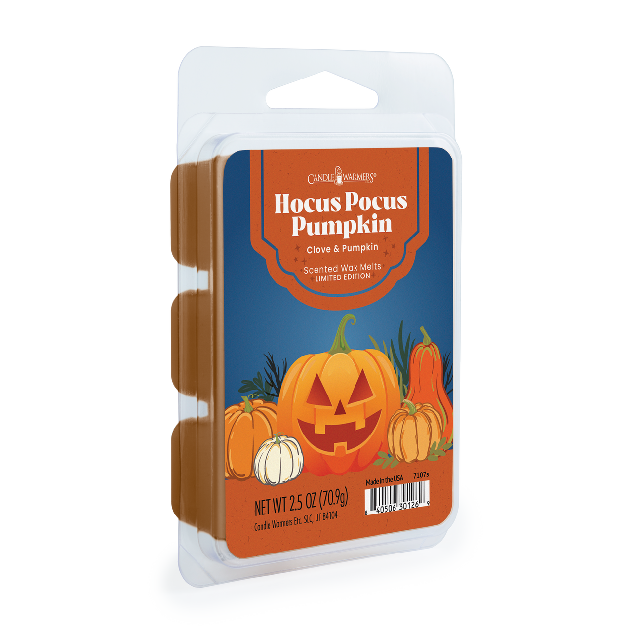 Hocus Pocus Pumpkin Limited Edition 2.5 oz Halloween Wax Melt