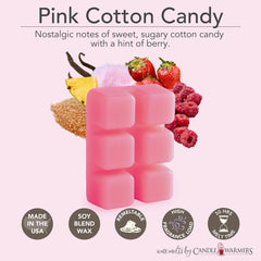 Pink Cotton Candy Classic Wax Melts