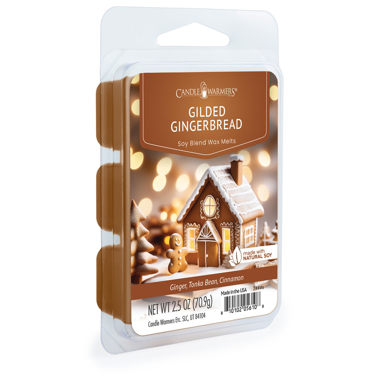 Gilded Gingerbread Classic 2.5oz Wax Melt
