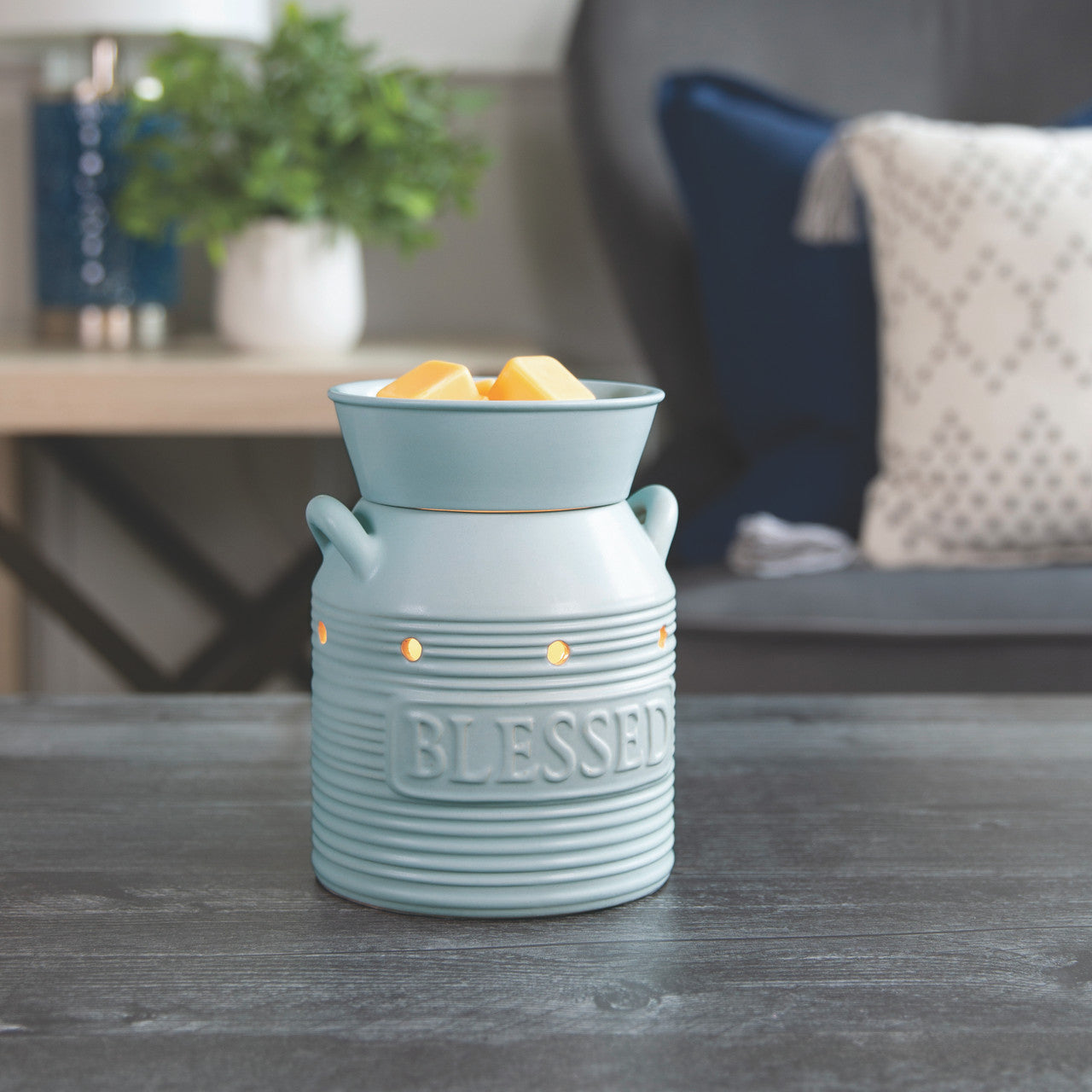 Blue Blessed Illumination Fragrance Warmer