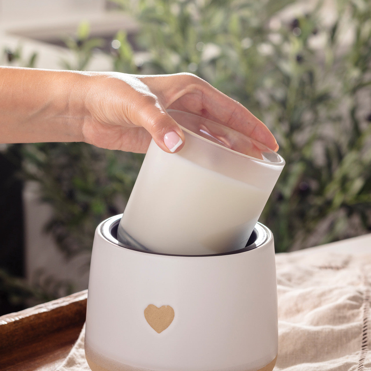 I ❤ You Crock Candle Warmer