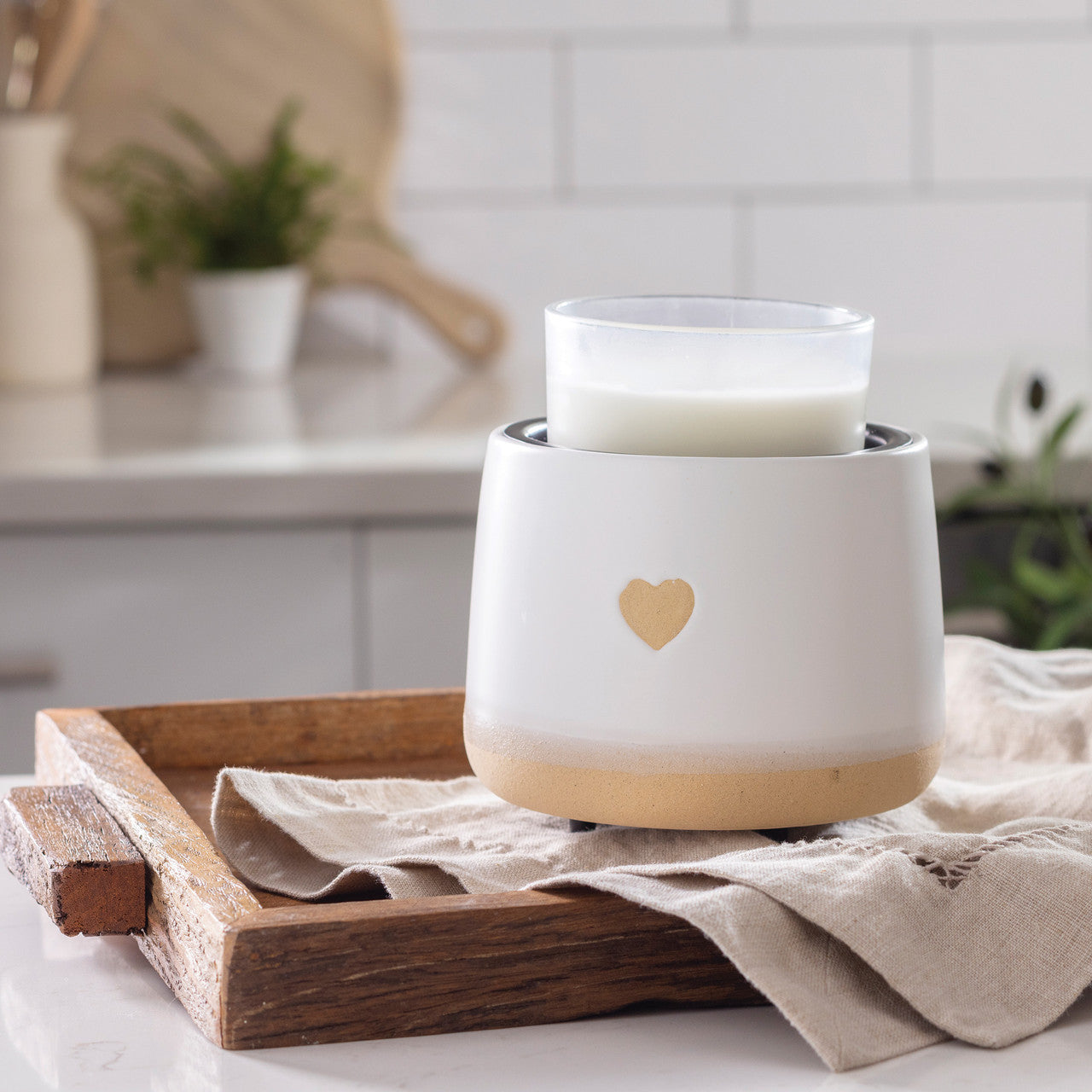 I ❤ You Crock Candle Warmer