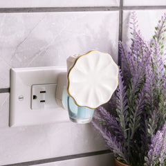 Scalloped WallScents™ Fragrance Warmer Pluggable