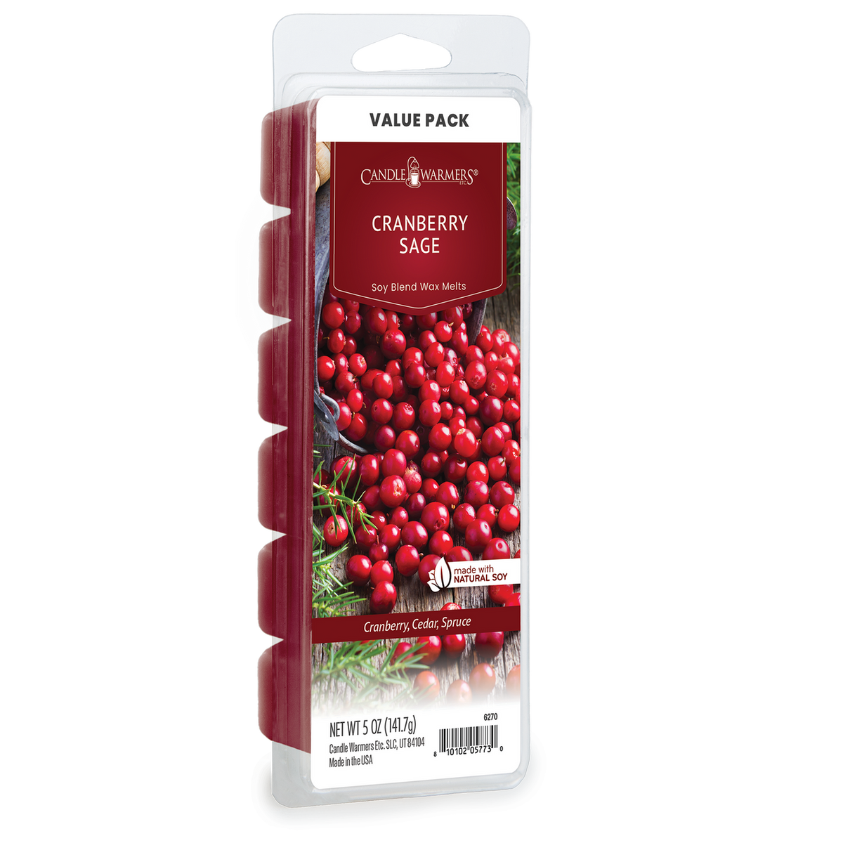 Cranberry Sage Wax Melts 5oz