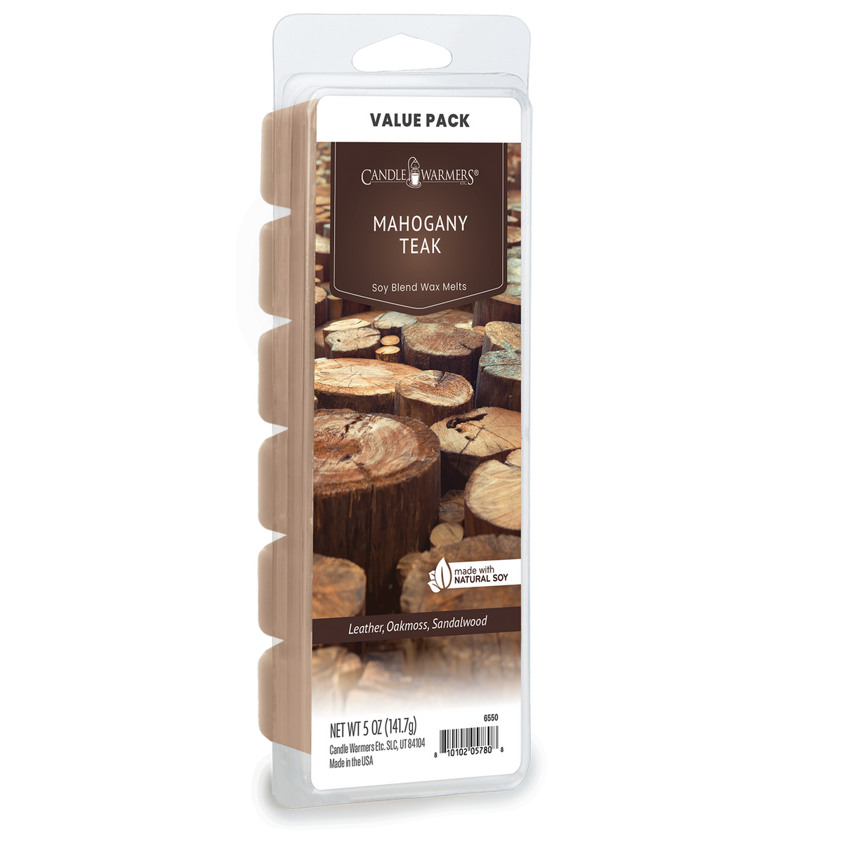 Mahogany Teak Classic Wax Melts 5oz