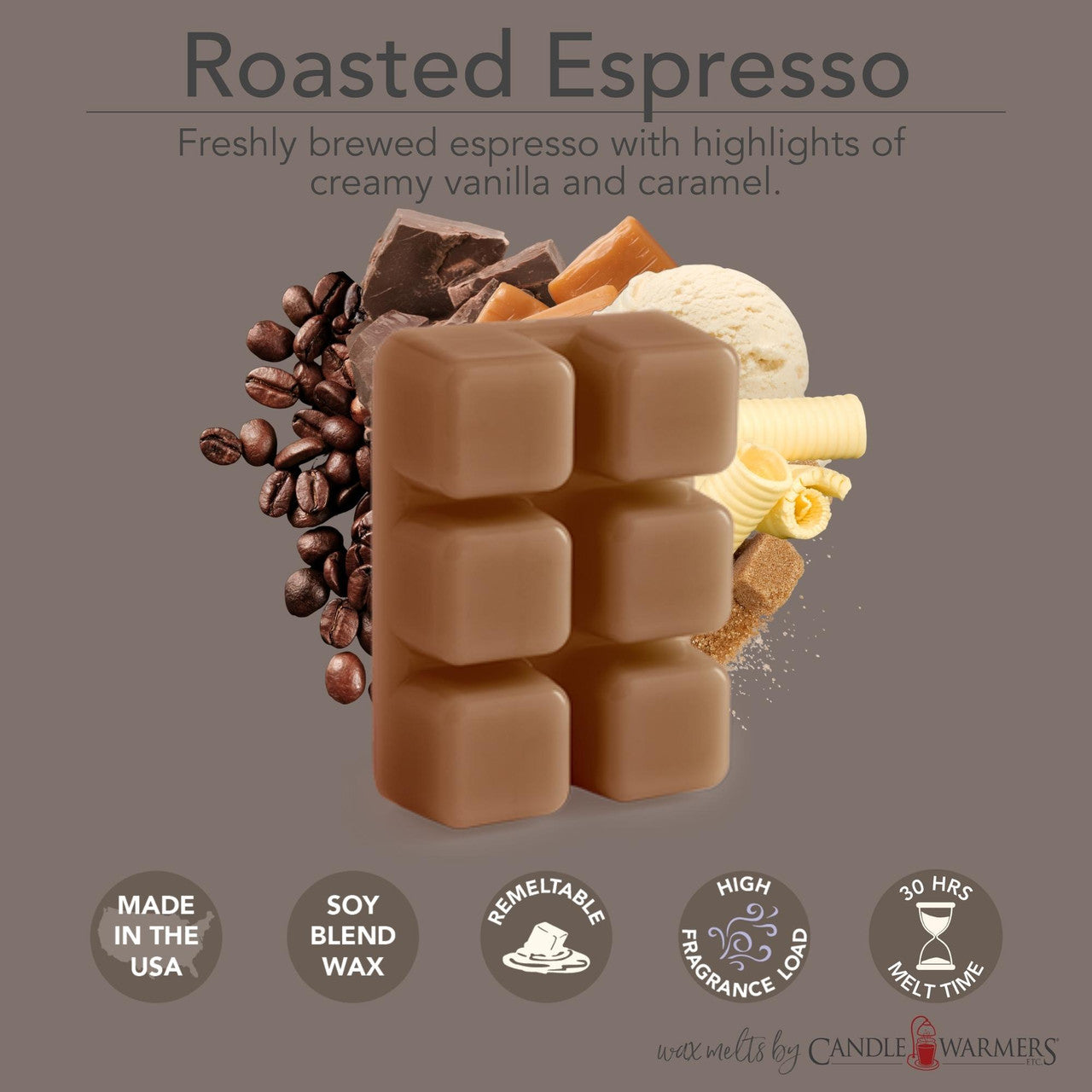 Roasted Espresso Classic Wax Melts