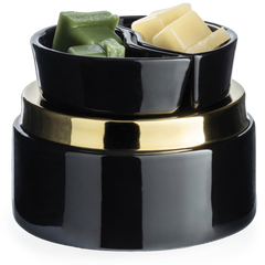 Black & Gold 2-in-1 Spilt Dish Warmer